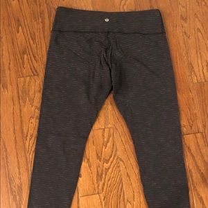 Wunder Under Legging Knit Heathered Grey Size 10